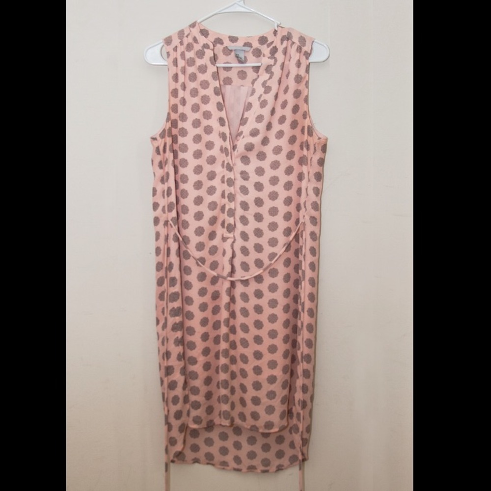H&M pink and black dress